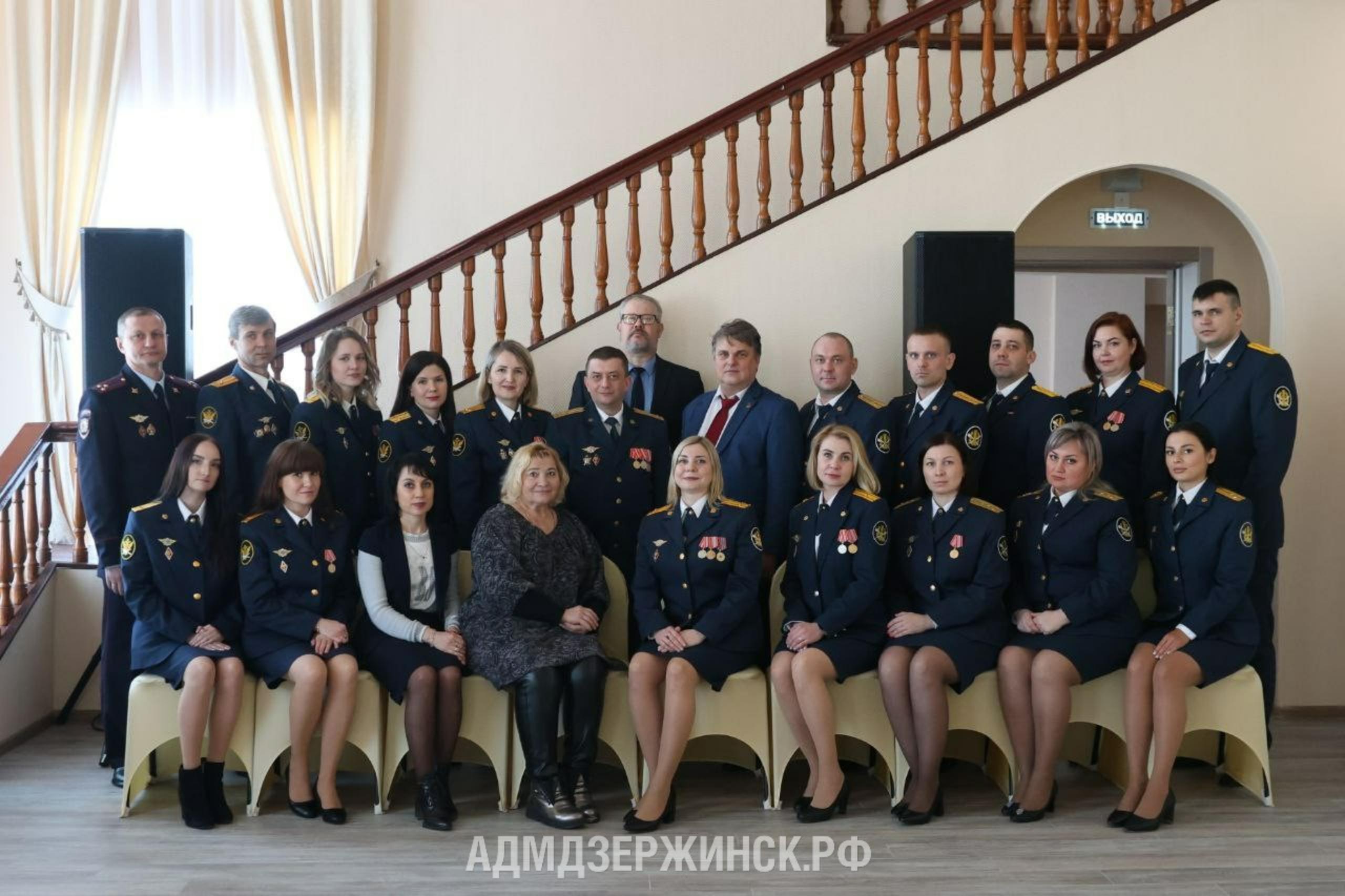 В Дзержинске наградили лучших сотрудников системы исполнения наказаний -  Администрация города Дзержинска